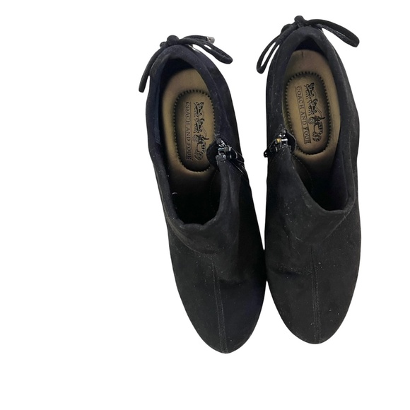 Coach and Four black  suede ankle boots, size 6.5, very good condition. - Picture 2 of 3